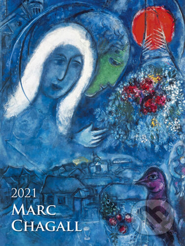 Marc Chagall 2021 - nástěnný kalendář, BB/art, 2020