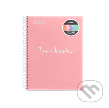 Miquelrius poznámkový blok Emotions A4, 90 g - linkovaný růžový (MIQUELRIUS). MIQUELRIUS, 2020 Miquelrius poznámkový blok Emotions A4, 90 g - linkovaný růžový (MIQUELRIUS). MIQUELRIUS, 2020