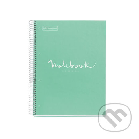 Miquelrius poznámkový blok Emotions A4, 90 g - tečky mentolový (MIQUELRIUS). MIQUELRIUS, 2020 Miquelrius poznámkový blok Emotions A4, 90 g - tečky mentolový (MIQUELRIUS). MIQUELRIUS, 2020