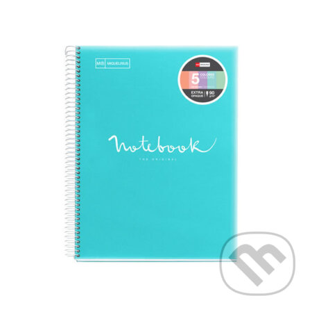 Miquelrius poznámkový blok Emotions A5, 90 g - linka světle modrý (MIQUELRIUS). MIQUELRIUS, 2020 Miquelrius poznámkový blok Emotions A5, 90 g - linka světle modrý (MIQUELRIUS). MIQUELRIUS, 2020