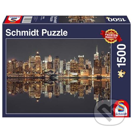 Puzzle: New York Skyline at night (Schmidt). Schmidt Puzzle: New York Skyline at night (Schmidt). Schmidt