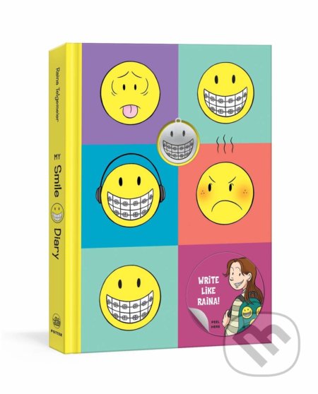 Kniha: My Smile Diary (Raina Telgemeier). Random House, 2019 Kniha: My Smile Diary (Raina Telgemeier). Random House, 2019