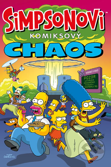 Kniha: Simpsonovi: Komiksový chaos (Matt Groening). Crew, 2020 Kniha: Simpsonovi: Komiksový chaos (Matt Groening). Crew, 2020