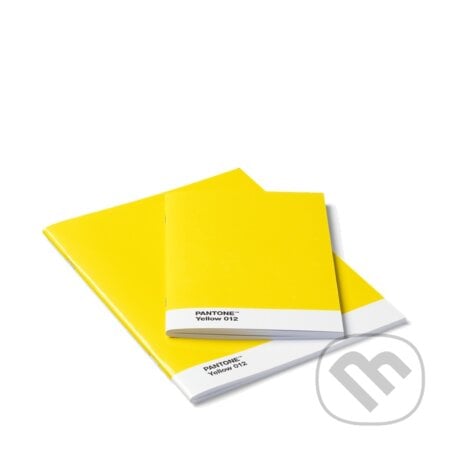 PANTONE Zápisník, 2 veľkosti, mäkká väzba - Yellow 012, PANTONE, 2020