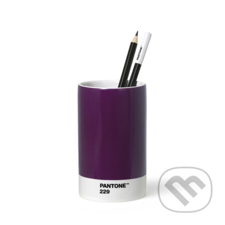 PANTONE Keramický stojan na ceruzky - Aubergine 229 (PANTONE). PANTONE, 2020 PANTONE Keramický stojan na ceruzky - Aubergine 229 (PANTONE). PANTONE, 2020