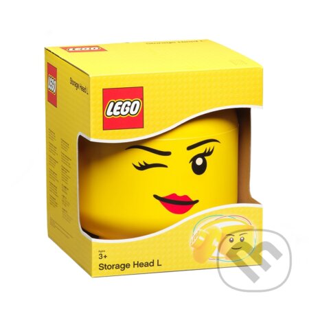 Spoločenská hra: LEGO úložná hlava (veľkosť L) - whinky (LEGO). LEGO, 2020 Spoločenská hra: LEGO úložná hlava (veľkosť L) - whinky (LEGO). LEGO, 2020