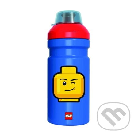 LEGO ICONIC Classic fľaša na pitie - červená/modrá, LEGO, 2020