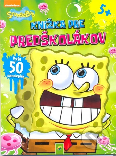 SpongeBob - Knižka pre predškolákov (50 samolepiek), Schwager & Steinlein Verlag, 2020