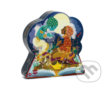 Puzzle v tvarovanom balení – Aladin, Djeco, 2020