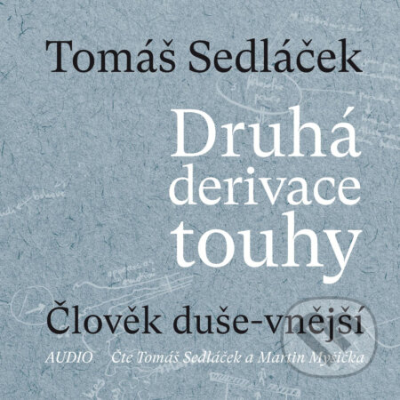 Audiokniha: Druhá derivace touhy: Člověk duše-vnější (Tomáš Sedláček). CEE PhotoFund, 2020 Audiokniha: Druhá derivace touhy: Člověk duše-vnější (Tomáš Sedláček). CEE PhotoFund, 2020