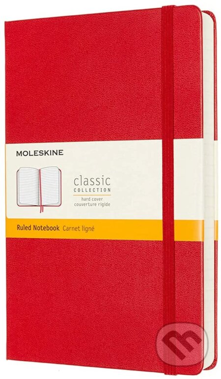 Moleskine – zápisník Expanded červený (Moleskine). Moleskine, 2020 Moleskine – zápisník Expanded červený (Moleskine). Moleskine, 2020