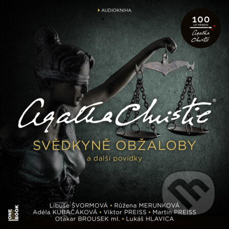 Audiokniha: Svědkyně obžaloby (Agatha Christie). OneHotBook, 2020 Audiokniha: Svědkyně obžaloby (Agatha Christie). OneHotBook, 2020