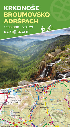 Krkonoše, Broumovsko, Adršpach (Kartografie Praha). Kartografie Praha, 2020 Krkonoše, Broumovsko, Adršpach (Kartografie Praha). Kartografie Praha, 2020