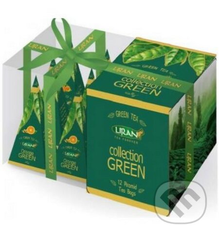 Čaj zelený GREEN COLLECTION 3x4x2g Liran pyramída, Liran, 2020