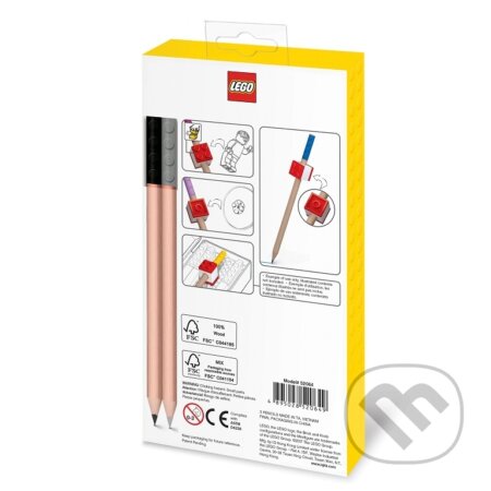 LEGO Pastelky, mix barev - 12 ks s LEGO klipem (LEGO). LEGO, 2020 LEGO Pastelky, mix barev - 12 ks s LEGO klipem (LEGO). LEGO, 2020