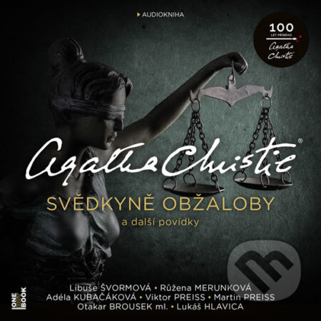 Audiokniha: Svědkyně obžaloby a další povídky (Agatha Christie). OneHotBook, 2020 Audiokniha: Svědkyně obžaloby a další povídky (Agatha Christie). OneHotBook, 2020