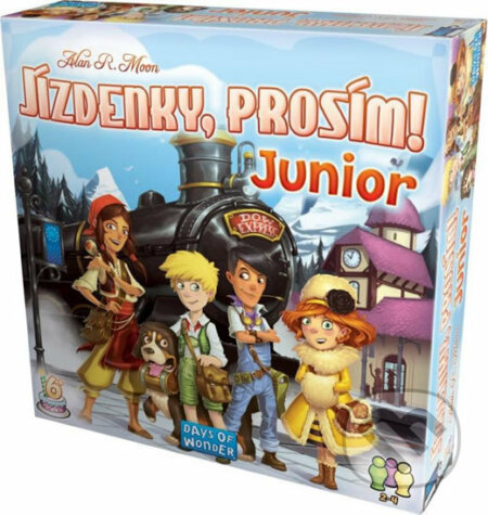 Spoločenská hra: Jízdenky, prosím! Junior (Days of Wonder). Days of Wonder, 2020 Spoločenská hra: Jízdenky, prosím! Junior (Days of Wonder). Days of Wonder, 2020