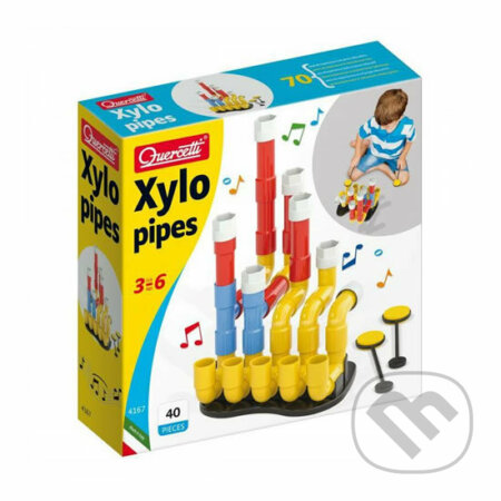 Spoločenská hra: Xylopipes - variabilní hudební stavebnice (Quercetti). Quercetti, 2020 Spoločenská hra: Xylopipes - variabilní hudební stavebnice (Quercetti). Quercetti, 2020