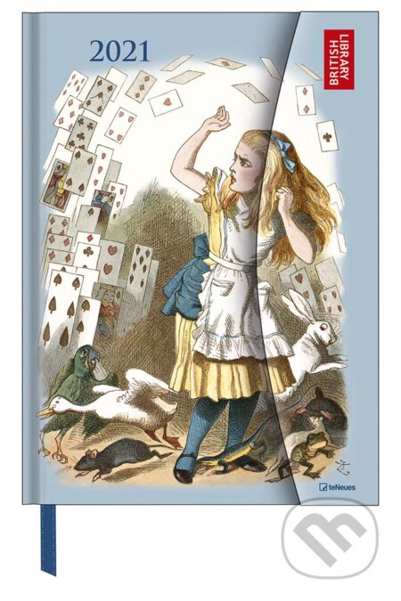 Diary Alice in Wonderland 2021, Te Neues, 2020