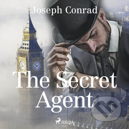 Audiokniha: The Secret Agent (EN) (Joseph Conrad). Saga Egmont, 2020 Audiokniha: The Secret Agent (EN) (Joseph Conrad). Saga Egmont, 2020