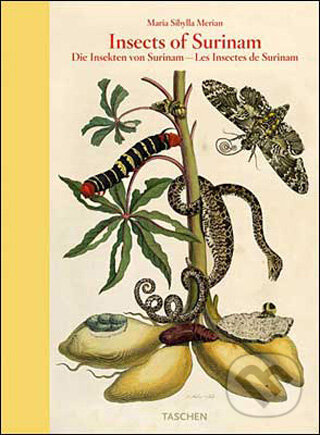 Kniha: Maria Sibylla Merian, Insects of Surinam (Katharina Schmidt-Loske). Taschen, 2009 Kniha: Maria Sibylla Merian, Insects of Surinam (Katharina Schmidt-Loske). Taschen, 2009