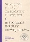 Kniha: Nové jevy v právu na počátku 21. století (I.) (Aleš Gerloch a Michal Tomášek). Karolinum, 2009 Kniha: Nové jevy v právu na počátku 21. století (I.) (Aleš Gerloch a Michal Tomášek). Karolinum, 2009