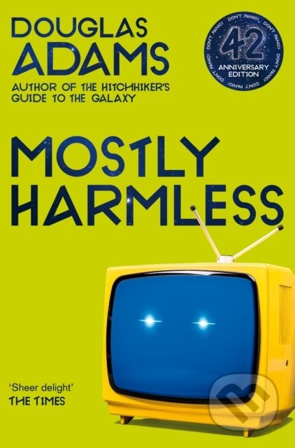 Kniha: Mostly Harmless (Douglas Adams). Pan Books, 2020 Kniha: Mostly Harmless (Douglas Adams). Pan Books, 2020