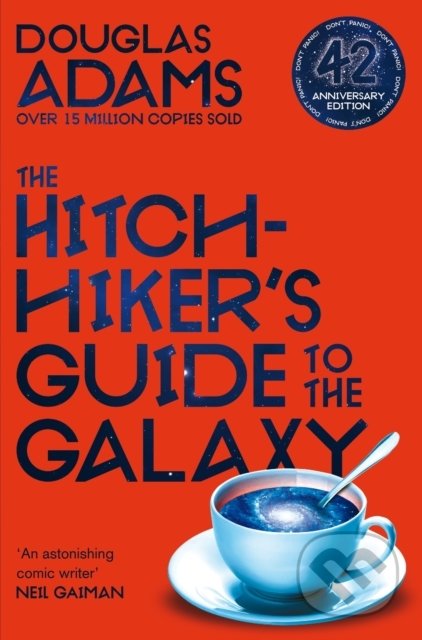 Kniha: The Hitchhiker's Guide to the Galaxy (Douglas Adams). Pan Books, 2020 Kniha: The Hitchhiker's Guide to the Galaxy (Douglas Adams). Pan Books, 2020