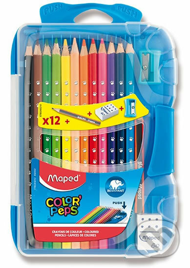 Maped - Pastelky Color´Peps Smart Box 12 ks (Maped). Maped, 2020 Maped - Pastelky Color´Peps Smart Box 12 ks (Maped). Maped, 2020