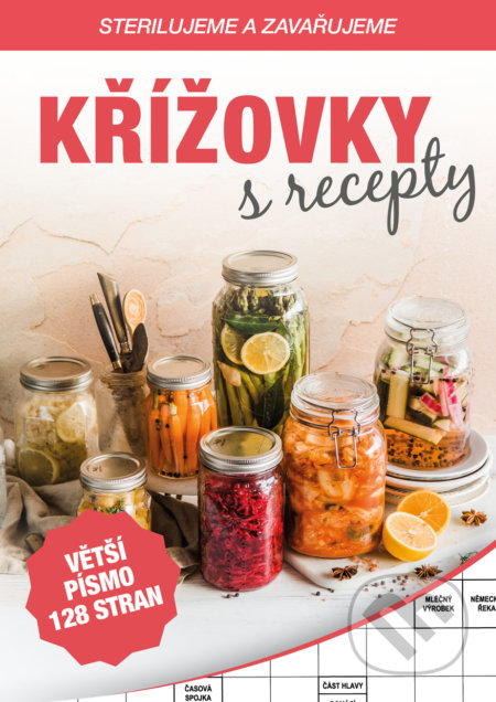 Kniha: Křížovky s recepty (Bookmedia). Bookmedia, 2020 Kniha: Křížovky s recepty (Bookmedia). Bookmedia, 2020