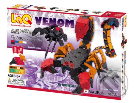 Spoločenská hra: LaQ stavebnica Animal World VENOM (LaQ). LaQ, 2020 Spoločenská hra: LaQ stavebnica Animal World VENOM (LaQ). LaQ, 2020