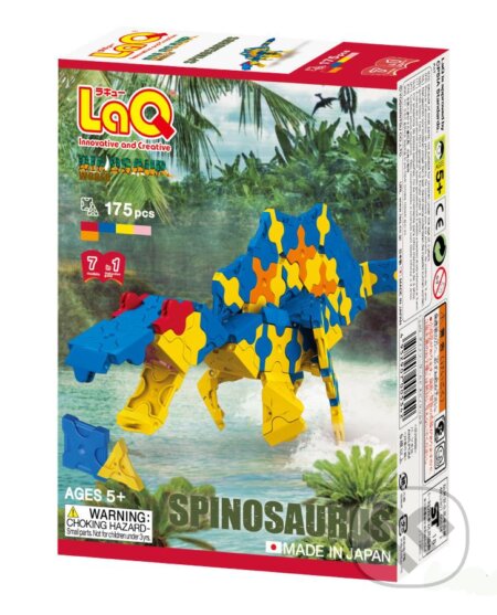 Společenská hra: LaQ stavebnica Dinosaur World Spinosaurus (LaQ). LaQ, 2020 Společenská hra: LaQ stavebnica Dinosaur World Spinosaurus (LaQ). LaQ, 2020