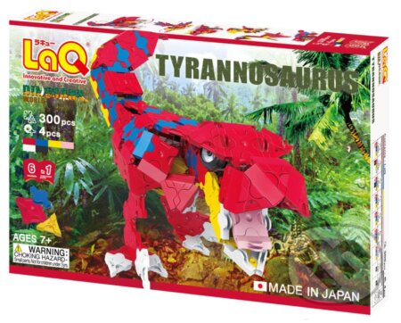 Společenská hra: LaQ stavebnica Dinosaur World TYRANNOSAURUS (LaQ). LaQ, 2020 Společenská hra: LaQ stavebnica Dinosaur World TYRANNOSAURUS (LaQ). LaQ, 2020