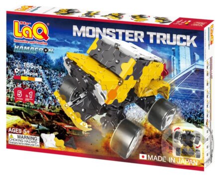 Společenská hra: LaQ stavebnica Hamacron Constructor MONSTER TRUCK (LaQ). LaQ, 2020 Společenská hra: LaQ stavebnica Hamacron Constructor MONSTER TRUCK (LaQ). LaQ, 2020