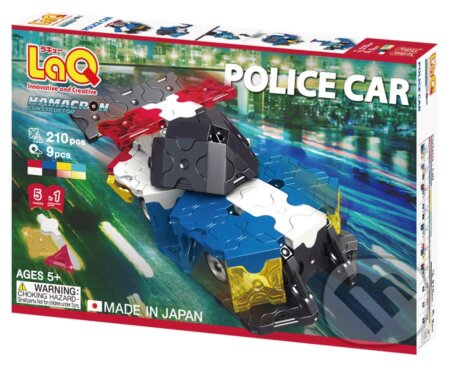 Společenská hra: LaQ stavebnica Hamacron Constructor POLICE CAR (LaQ). LaQ, 2020 Společenská hra: LaQ stavebnica Hamacron Constructor POLICE CAR (LaQ). LaQ, 2020