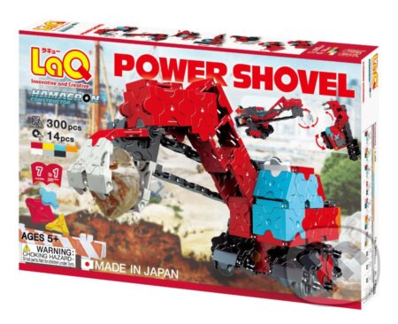 Spoločenská hra: LaQ stavebnica Hamacron Constructor POWER SHOVEL (LaQ). LaQ, 2020 Spoločenská hra: LaQ stavebnica Hamacron Constructor POWER SHOVEL (LaQ). LaQ, 2020