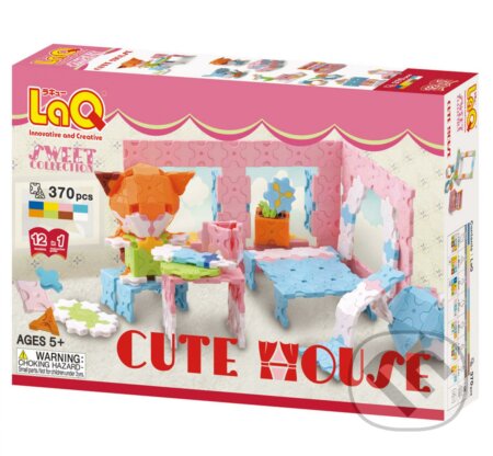 Společenská hra: LaQ stavebnica Sweet Collection CUTE HOUSE (LaQ). LaQ, 2020 Společenská hra: LaQ stavebnica Sweet Collection CUTE HOUSE (LaQ). LaQ, 2020