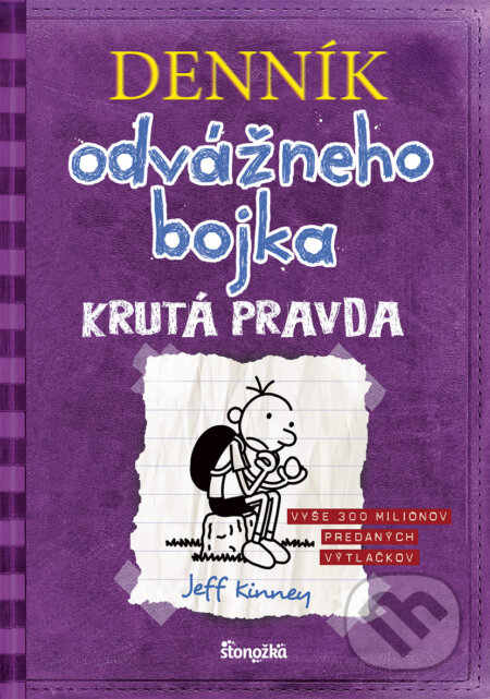Kniha: Denník odvážneho bojka 5: Krutá pravda (Jeff Kinney). Stonožka, 2020 Kniha: Denník odvážneho bojka 5: Krutá pravda (Jeff Kinney). Stonožka, 2020
