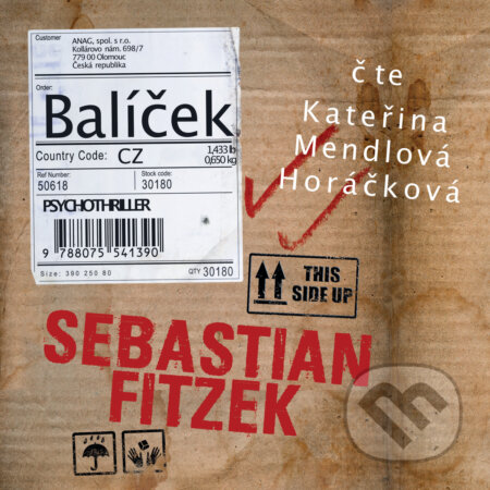 Audiokniha: Balíček (Sebastian Fitzek). ANAG, 2020 Audiokniha: Balíček (Sebastian Fitzek). ANAG, 2020
