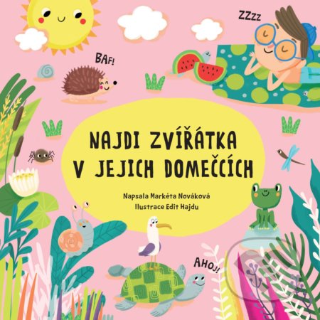 Kniha: Najdi zvířátka v jejich domečcích (Markéta Nováková). Albatros CZ, 2020 Kniha: Najdi zvířátka v jejich domečcích (Markéta Nováková). Albatros CZ, 2020