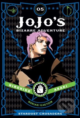 Kniha: JoJo's Bizarre Adventure (Volume 5) (Hirohiko Araki). Viz Media, 2017 Kniha: JoJo's Bizarre Adventure (Volume 5) (Hirohiko Araki). Viz Media, 2017