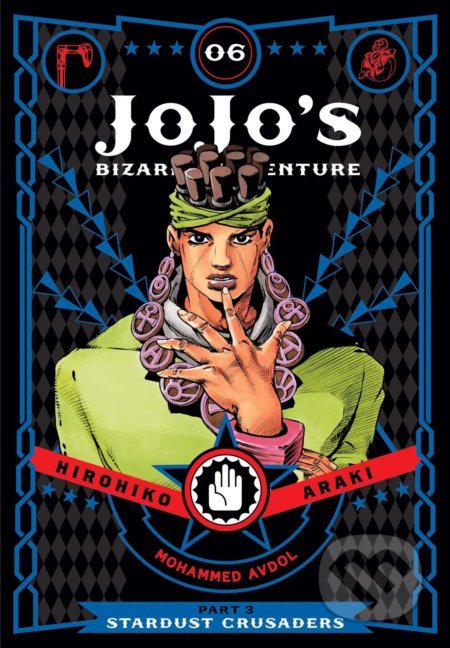 Kniha: JoJo's Bizarre Adventure (Volume 6) (Hirohiko Araki). Viz Media, 2018 Kniha: JoJo's Bizarre Adventure (Volume 6) (Hirohiko Araki). Viz Media, 2018