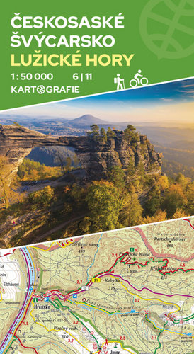 Českosaské Švýcarsko, Lužické hory (Kartografie Praha). Kartografie Praha, 2020 Českosaské Švýcarsko, Lužické hory (Kartografie Praha). Kartografie Praha, 2020