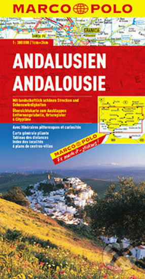 Kniha: Andalusie / mapa 1:300T (Marco Polo). Marco Polo, 2018 Kniha: Andalusie / mapa 1:300T (Marco Polo). Marco Polo, 2018