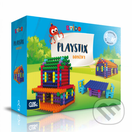 Spoločenská hra: Kvído: Stavebnica Playstix - domčeky (Albi). Albi, 2020 Spoločenská hra: Kvído: Stavebnica Playstix - domčeky (Albi). Albi, 2020