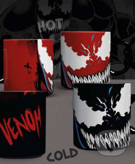 Meniaci sa XL keramický hrnček Marvel - Venom: Face (Venom). Venom, 2020 Meniaci sa XL keramický hrnček Marvel - Venom: Face (Venom). Venom, 2020