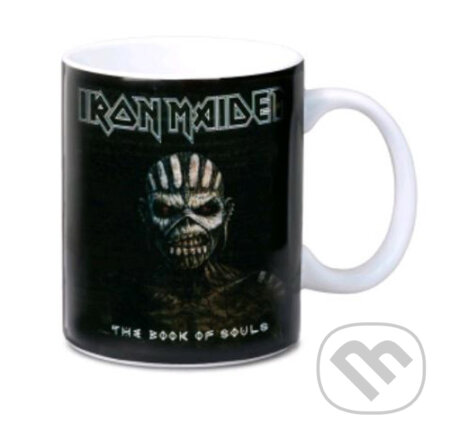 Keramický hrnček Iron Maiden: The Book of Souls (Iron Maiden). Iron Maiden, 2017 Keramický hrnček Iron Maiden: The Book of Souls (Iron Maiden). Iron Maiden, 2017