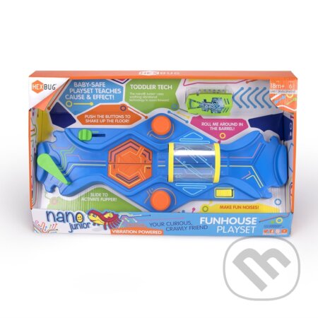 Spoločenská hra: Hexbug Nano Junior - Fun House, hrací set (HEXBUG). HEXBUG, 2020 Spoločenská hra: Hexbug Nano Junior - Fun House, hrací set (HEXBUG). HEXBUG, 2020