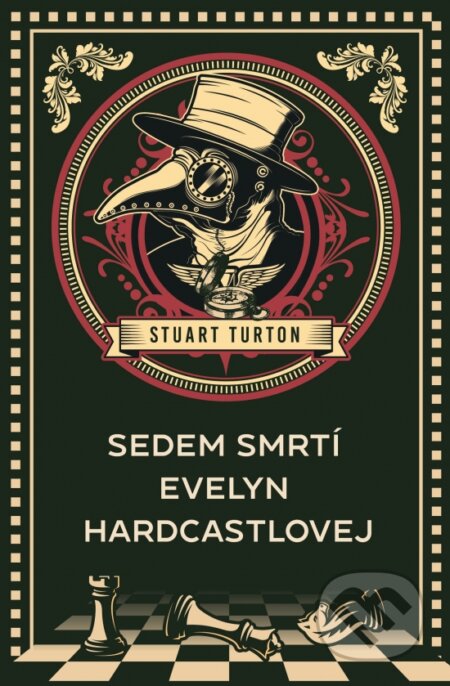 Kniha: Sedem smrtí Evelyn Hardcastlovej (Stuart Turton), 2020 Kniha: Sedem smrtí Evelyn Hardcastlovej (Stuart Turton), 2020