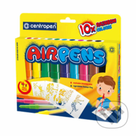 Centropen Foukací fixy AIR PENS 10 ks (Centropen). Centropen, 2020 Centropen Foukací fixy AIR PENS 10 ks (Centropen). Centropen, 2020